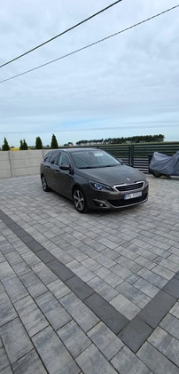 Peugeot 308 cena 31600 przebieg: 187000, rok produkcji 2014 z Płoty małe 106